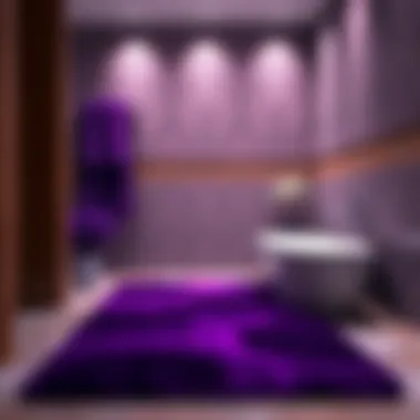 Magnificent Deep Purple Bathroom Rugs: A Comprehensive Exploration Magnificent Deep Purple Bathroom Rugs: A Comprehensive Exploration