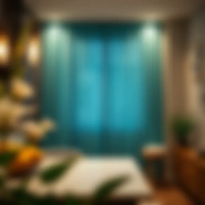 Magnificent Exploring Turquoise Curtains for the Kitchen