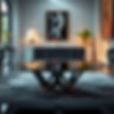 Magnificent The Essence of Black Glass Cocktail Tables Magnificent The Essence of Black Glass Cocktail Tables