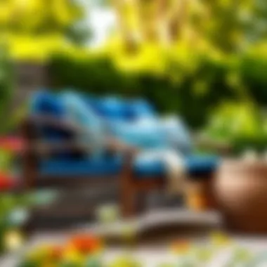 Magnificent The Versatile Appeal of Blue Patio Bench Cushions