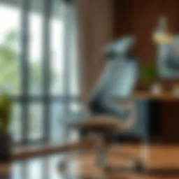 Modern ergonomic office chair design