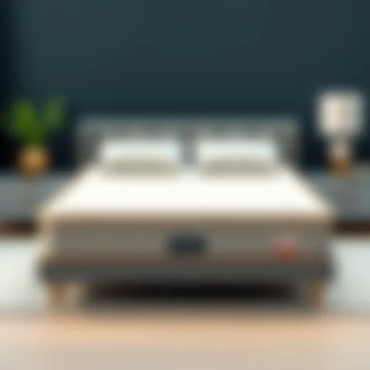 An illustration comparing different types of mattress toppers and their benefits