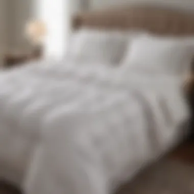 Maintenance tools and tips for maintaining the appearance of extra thick comforter sets