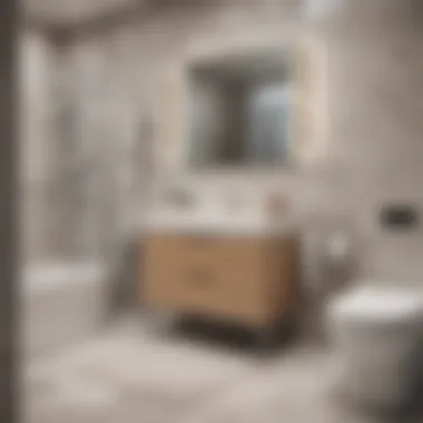 Space-Saving Solutions with Compact Vanities Compact bath vanity ideal for small spaces