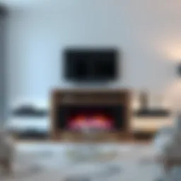 Exploring Mid-Century Modern Electric Fireplace TV Stands Introduction