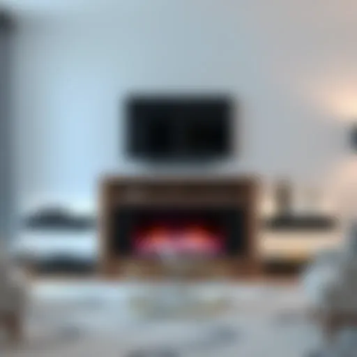 Exploring Mid-Century Modern Electric Fireplace TV Stands Introduction