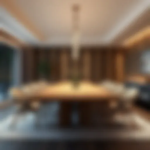 Exploring Modern Dining Tables for Twelve: Design, Functionality, and Aesthetics Introduction