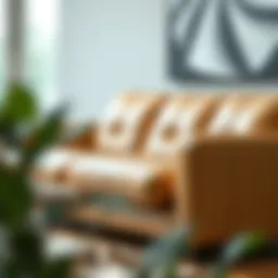 Exploring the Aesthetic and Functional Aspects of a Nude Leather Sofa Introduction