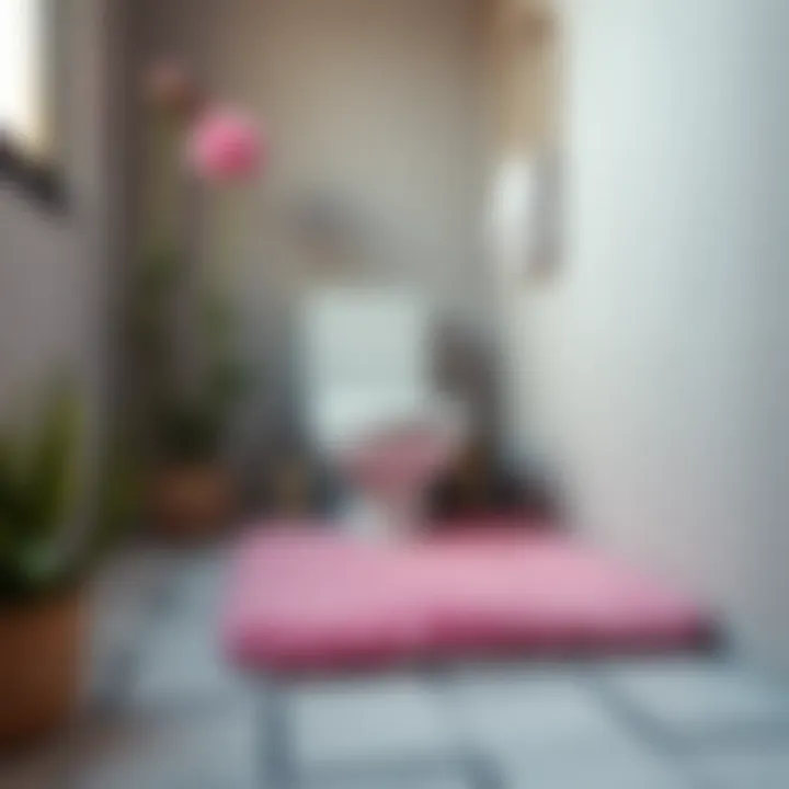 Notable Exploring the Aesthetic and Functional Aspects of Pink Toilet Rugs