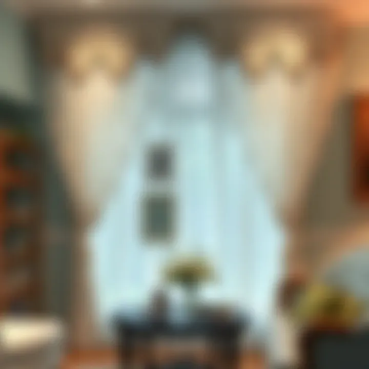 Exploring the Aesthetic and Practicality of White Lace Swag Curtains Summary