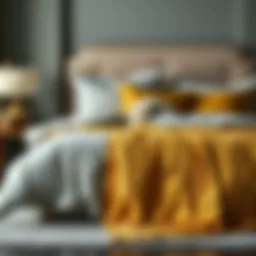 Exploring the Allure of Gray and Gold Comforters Introduction