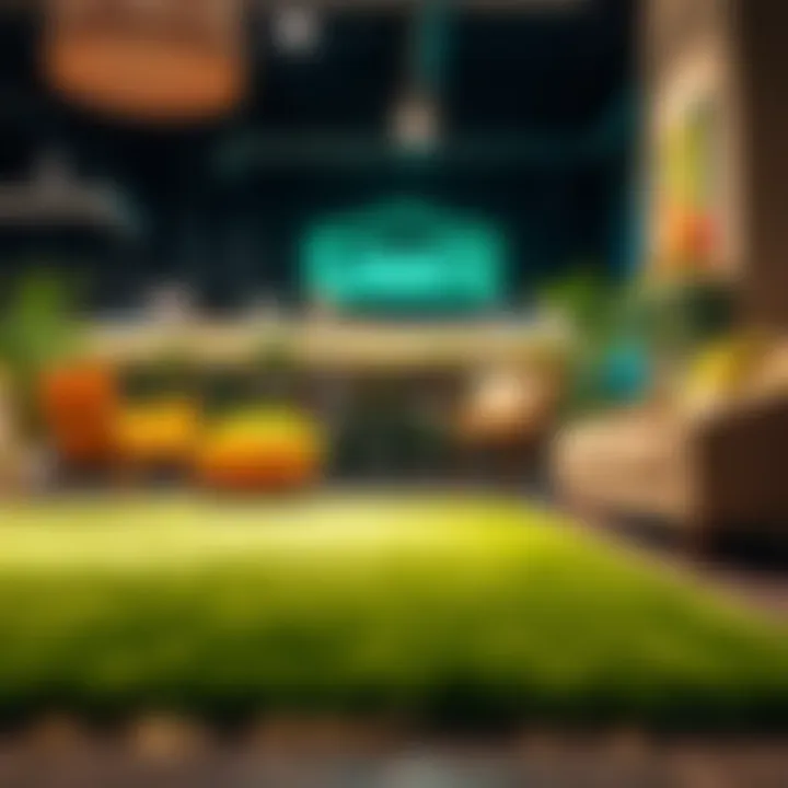 Exploring the Appeal of Green Rugs at Lowe's Introduction