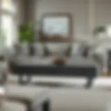 Exploring the Elegance and Functionality of Gray Sofa Tables with Drawers Introduction