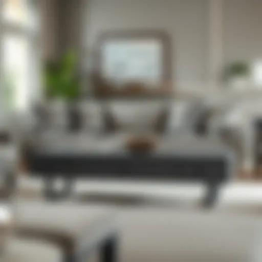 Exploring the Elegance and Functionality of Gray Sofa Tables with Drawers Introduction