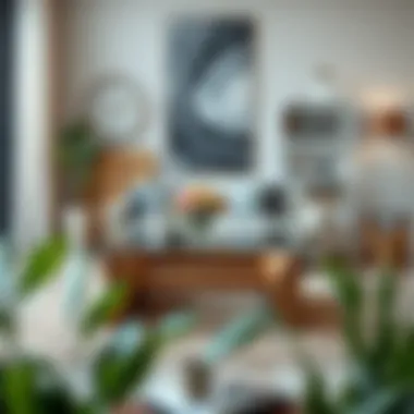 Glass Table Top as a Centerpiece Stylish living room featuring a glass table top as a centerpiece
