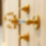 Gold Cabinet Finger Pulls: A Comprehensive Exploration Introduction