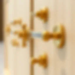 Gold Cabinet Finger Pulls: A Comprehensive Exploration Introduction