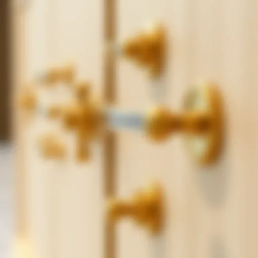 Gold Cabinet Finger Pulls: A Comprehensive Exploration Introduction