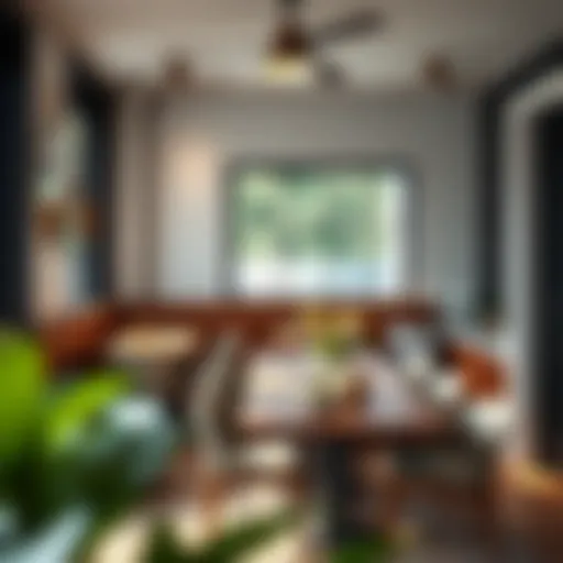 Industrial Breakfast Nook: A Blend of Functionality and Aesthetic Introduction