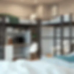 Maximizing Space with Bunk Beds Featuring Desks Introduction