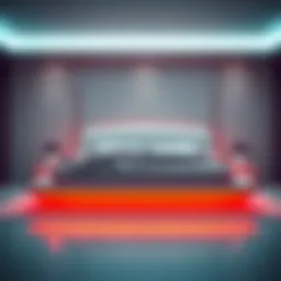 A sleek multi-functional smart bed with integrated technology features