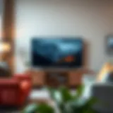 Selecting the Right TV Stands for 55-Inch TVs on Amazon Introduction
