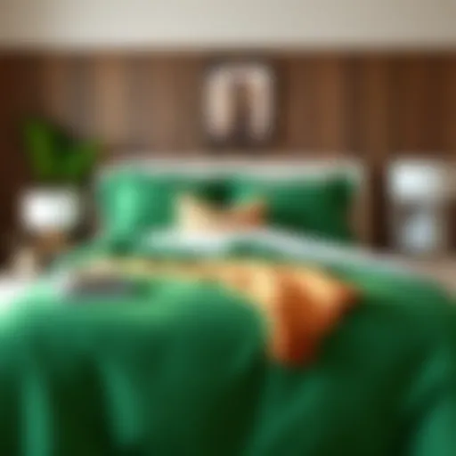 The Aesthetic and Practical Dimensions of Kelly Green Bedspreads Introduction
