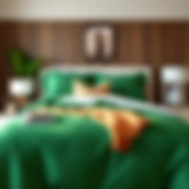 The Aesthetic and Practical Dimensions of Kelly Green Bedspreads Introduction