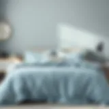 The Aesthetics and Practicality of Light Blue Duvet Covers in King Size Introduction