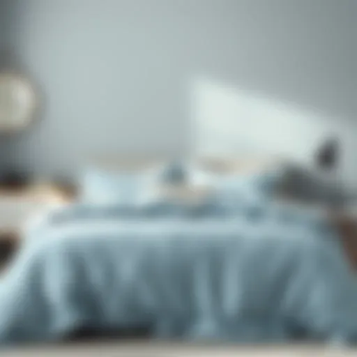 The Aesthetics and Practicality of Light Blue Duvet Covers in King Size Introduction