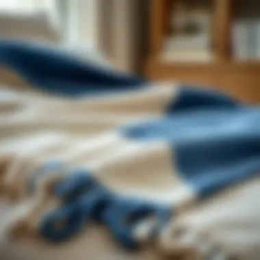 Notable The Elegant Duality of Blue and Beige Throw Blankets Notable The Elegant Duality of Blue and Beige Throw Blankets