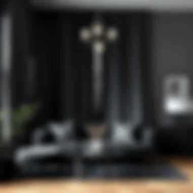 The Functionality and Aesthetics of Dark Grey Rooms with Darkening Curtains Summary