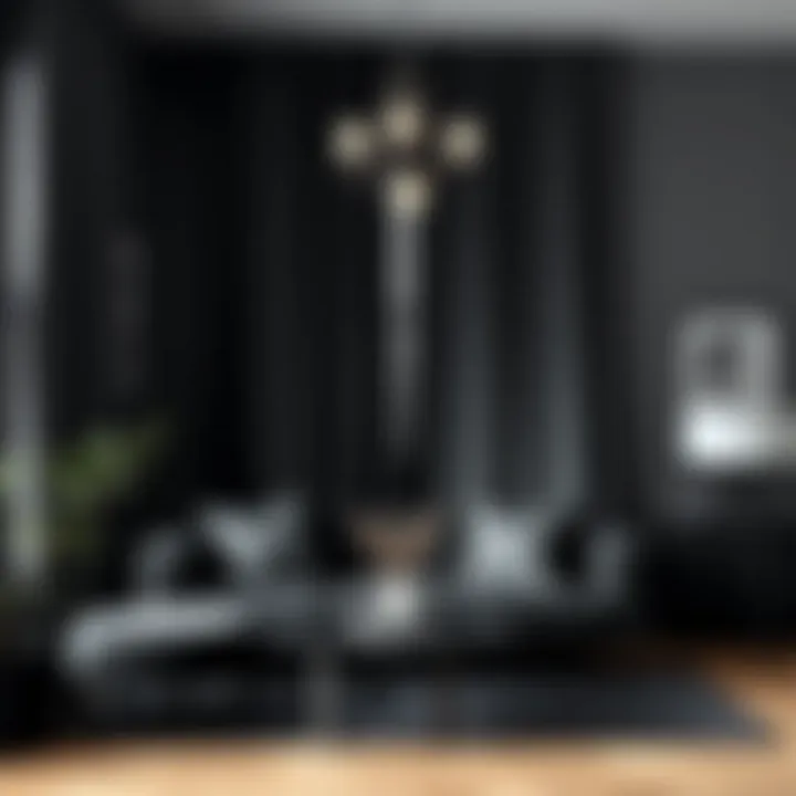 The Functionality and Aesthetics of Dark Grey Rooms with Darkening Curtains Summary