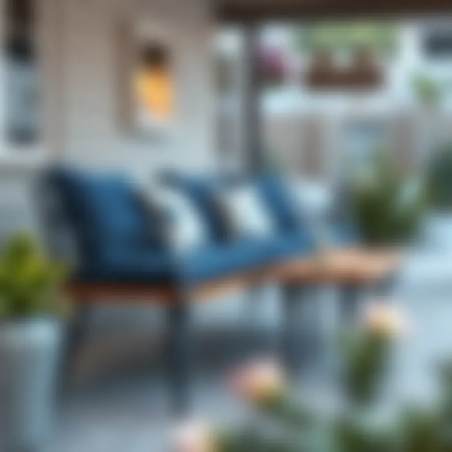 The Versatile Appeal of Blue Patio Bench Cushions Introduction