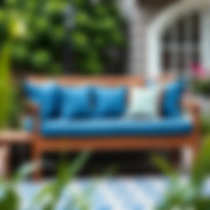 Notable The Versatile Appeal of Blue Patio Bench Cushions