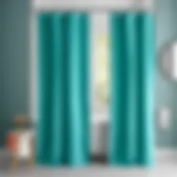 The Versatile Appeal of Deep Teal Shower Curtains Introduction